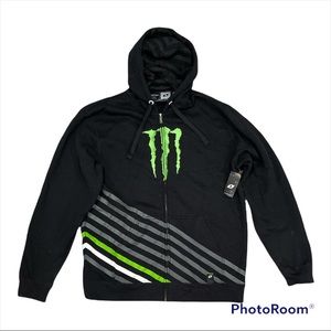 One Industries Monster Zip-up Hoodie NWT